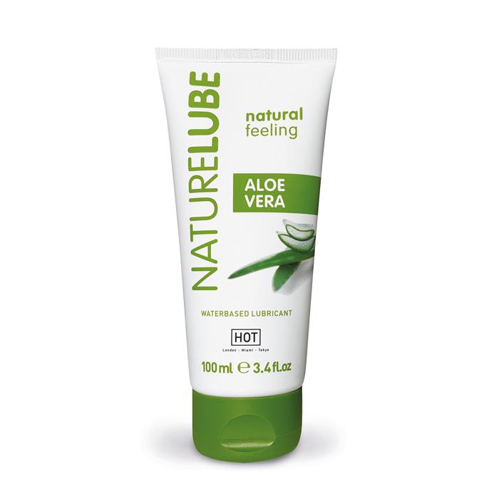 Гель-лубрикант на водній основі Aloe Vera 100 мл HOT