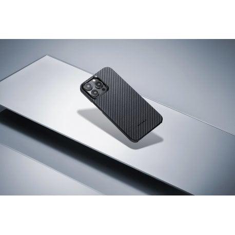 Чохол Pitaka MagEZ 4 Twill 1500D Case для iPhone 15 Pro Black/Grey (KI1501P) - фото 9