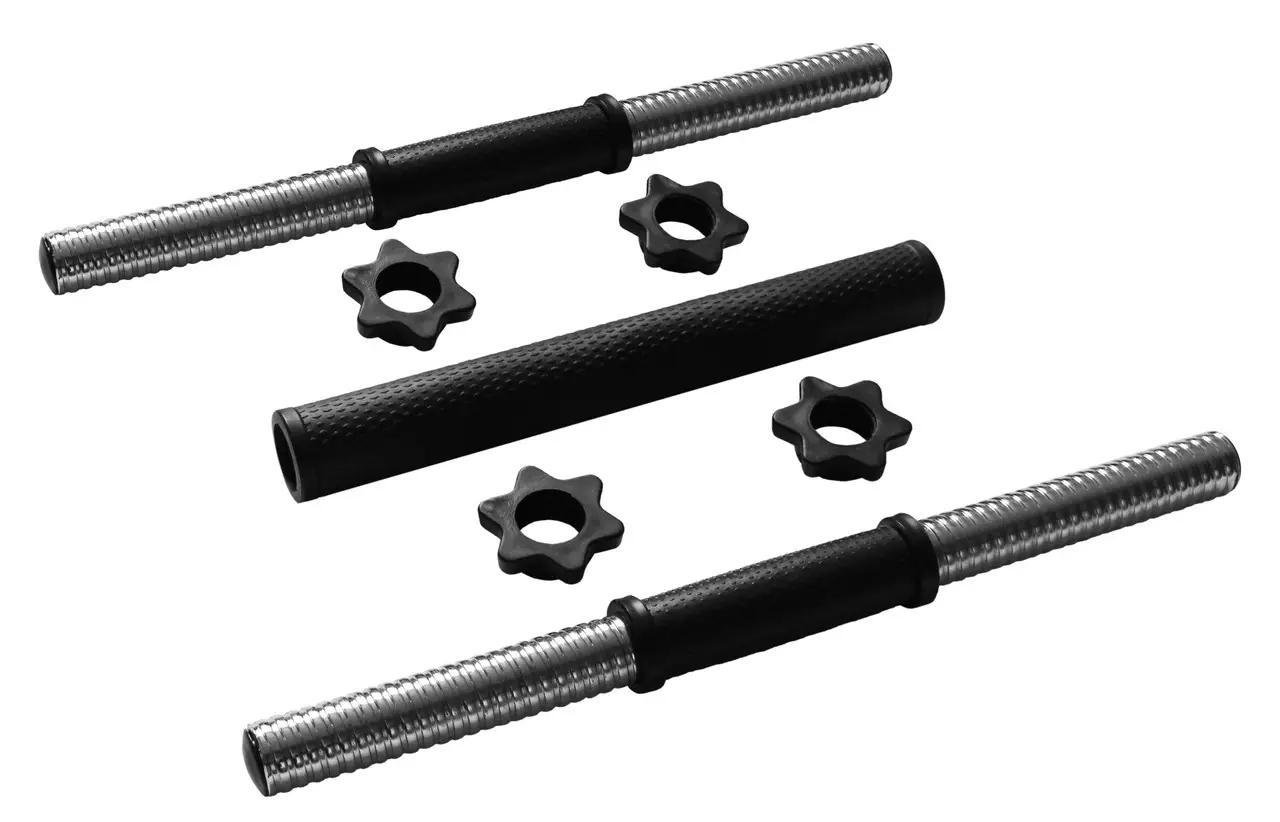 Комплект наборные гантели/штанга Neo Sport с металлическим грифом 32 кг - фото 4 Комплект наборные гантели/штанга Neo Sport с металлическим грифом 32 кг - фото 4