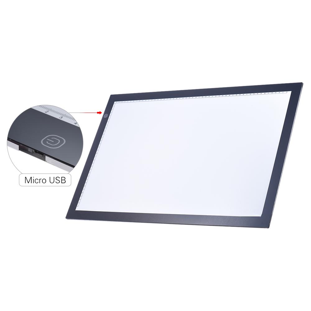 Світловий планшет А2 LED Light Pad для малювання та копіювання (ZLS-LP-А2) - фото 8