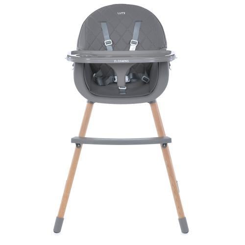 Стульчик для кормления El Camino ME 1111 LUMI Grey