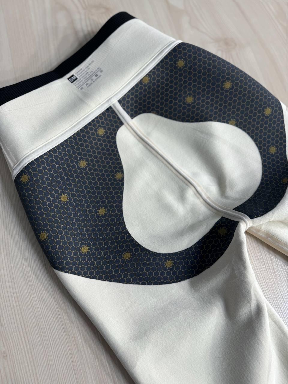 Лосини жіночі Kenalin W-30 утеплені на флісі в рубчик з пуш-ап ефектом XXS/XS Чорний (5403) - фото 8