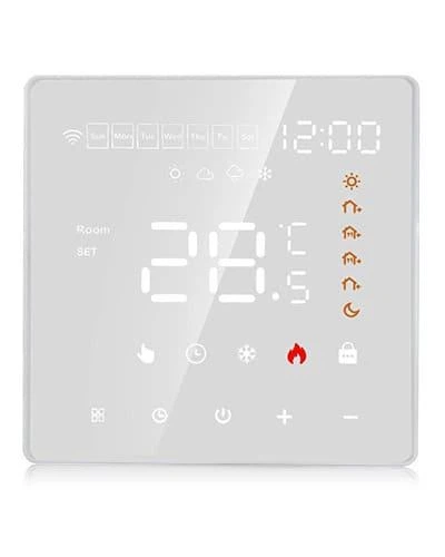 Термостат комнатный KETOTEK Smart Thermostat KTF017802 Wi-Fi программируемый для котла Alexa Google Home (3120519883)