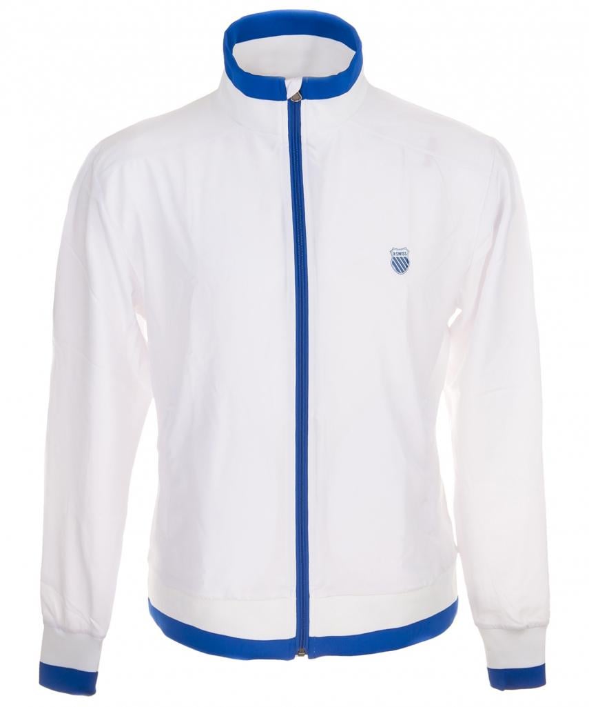 Толстовка детская K-Swiss Boys combi warm-up jacket navy 152 см (18031-401 152)