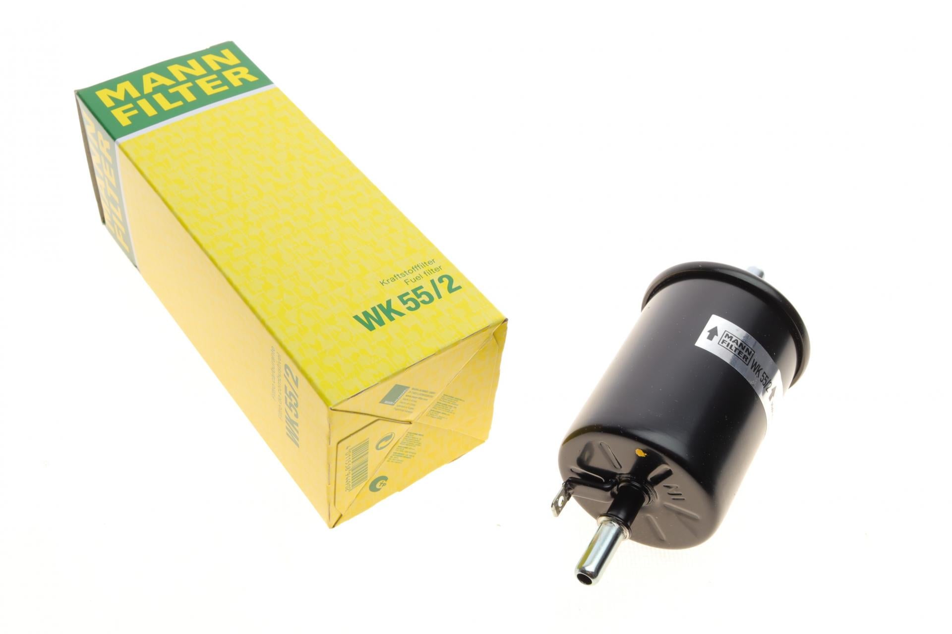 Фильтр топливный Mann-Filter для Chevrolet Aveo/Kalos 1,2-1,4 i 03- (WK 55/2)