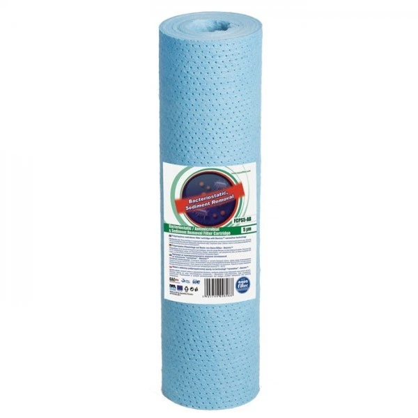 Картридж Aquafilter 20-mcr 10" поліпропіленовий антибактеріальний FCPS20-AB (000066646) Картридж Aquafilter 20-mcr 10" поліпропіленовий антибактеріальний FCPS20-AB (000066646)