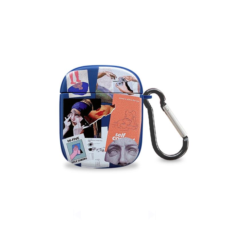 Чехол для Airpods 1/2 Lady Fashion Синий