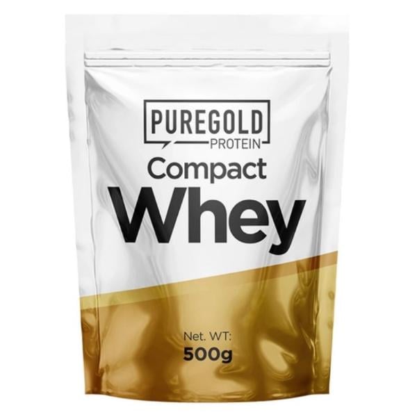 Протеїн Pure Gold Protein Compact Whey Protein 500 г 32 порції Salted caramel (000022001) - фото 1