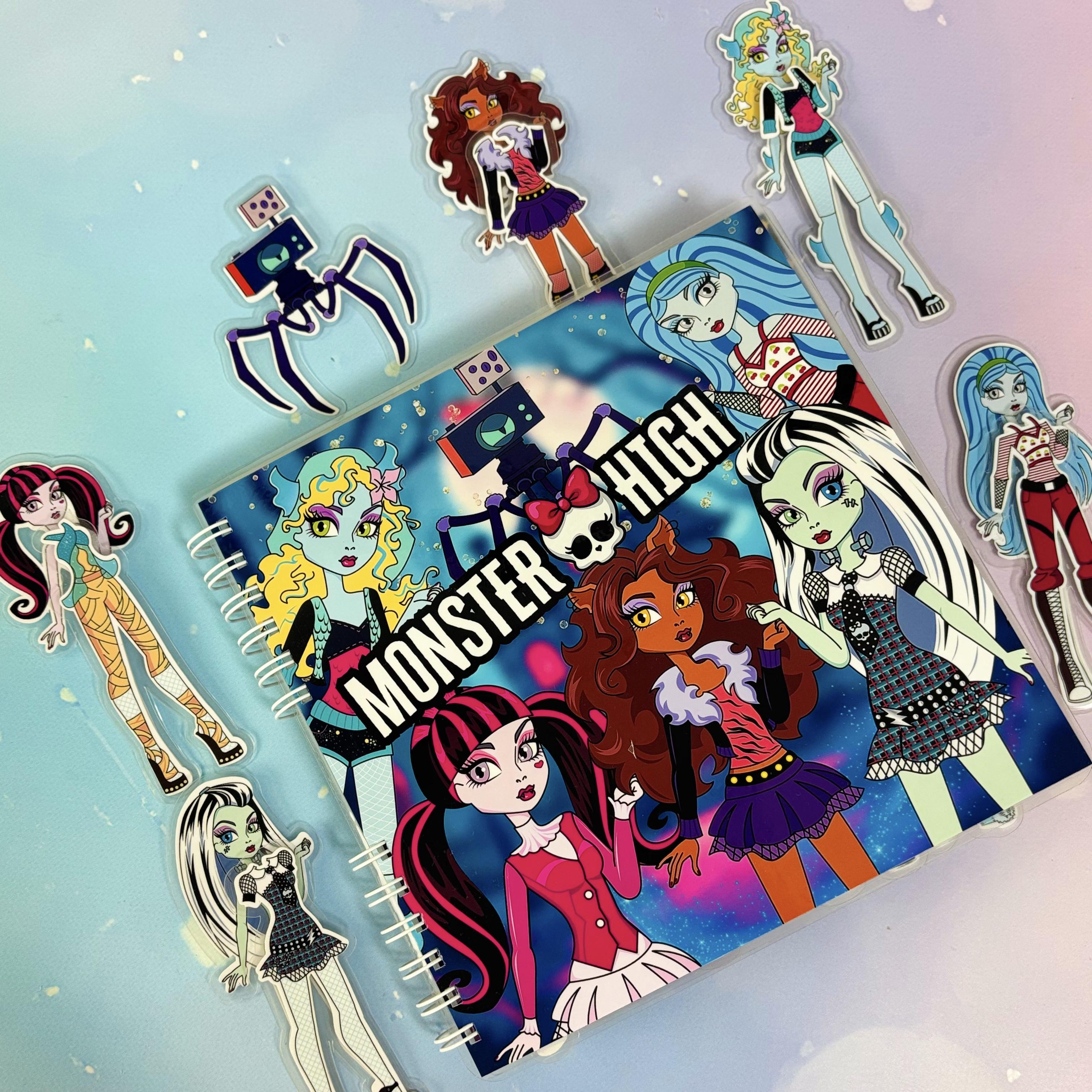 Книга на липучках у стилі Monster High (ГМ-00019)