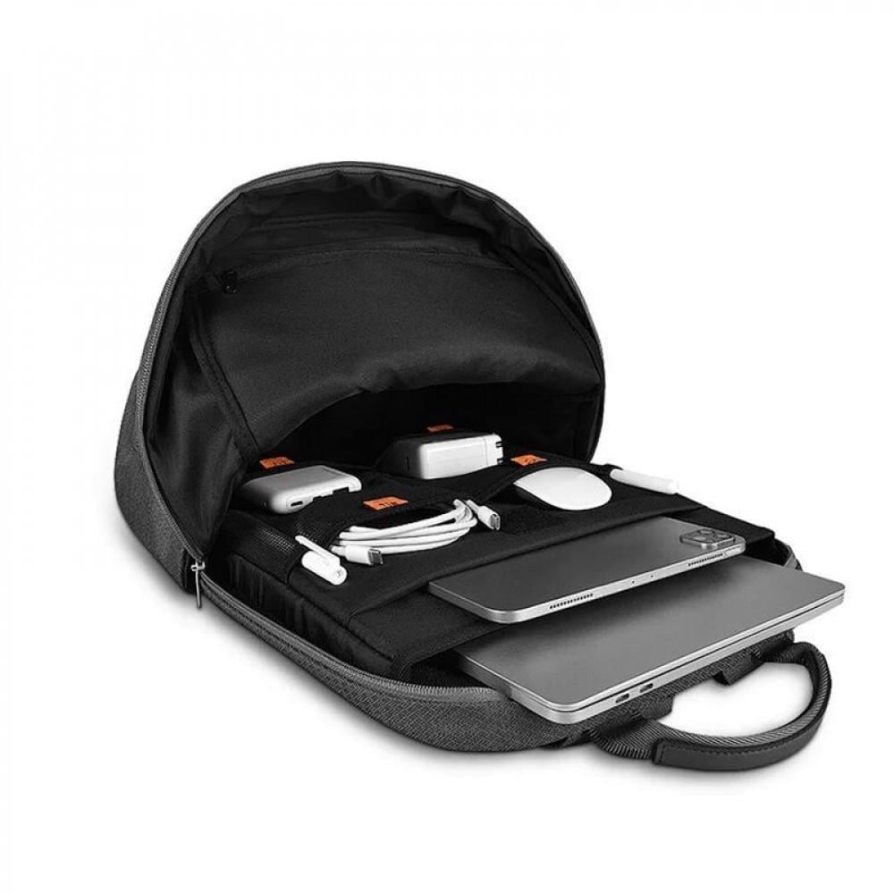 Портфель WIWU Pilot Backpack 15,6" gray - фото 6