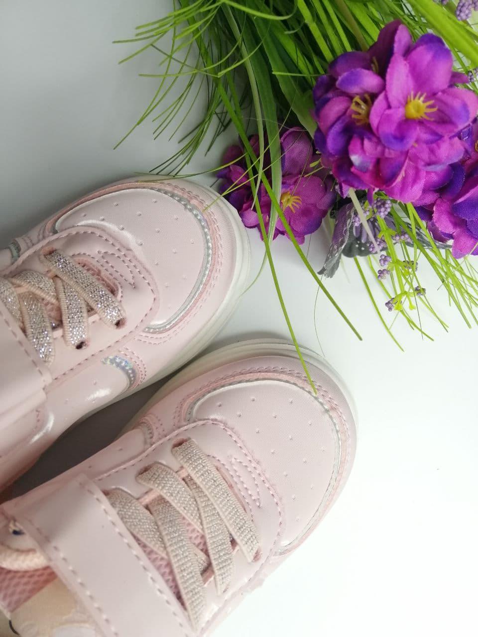 Кросівки для дівчинки Clibee р. 23 14 см Рожевий (82 Е pink) - фото 3 Кросівки для дівчинки Clibee р. 23 14 см Рожевий (82 Е pink) - фото 3