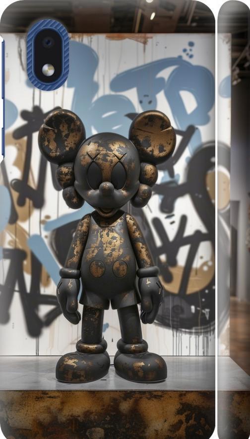 Чехол на Samsung Galaxy A01 Core A013F Bronze kaws v2 (6098m-2065-42517)