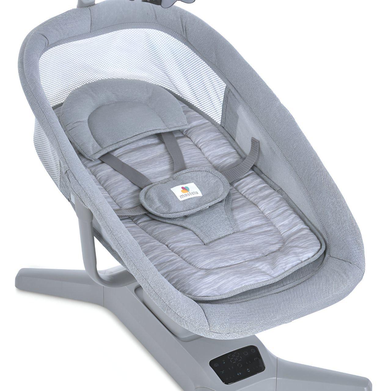 Заколисуючий центр 2в1 Mastela 8303 сенсорна панель керування/дуга з іграшками Темно-Сірий (24200908) - фото 6 Заколисуючий центр 2в1 Mastela 8303 сенсорна панель керування/дуга з іграшками Темно-Сірий (24200908) - фото 6