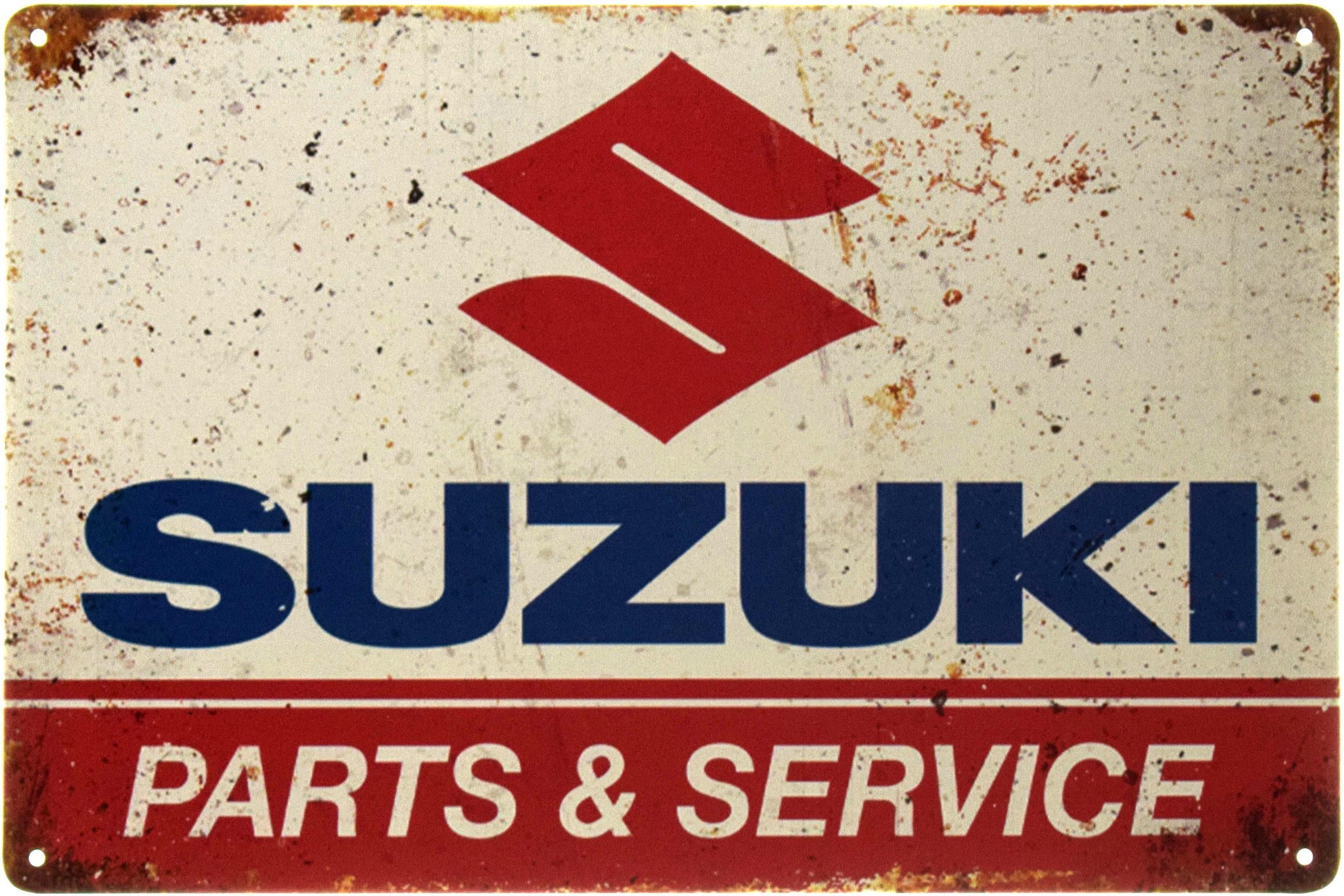 Табличка металева Suzuki Parts & Service 20x30 см