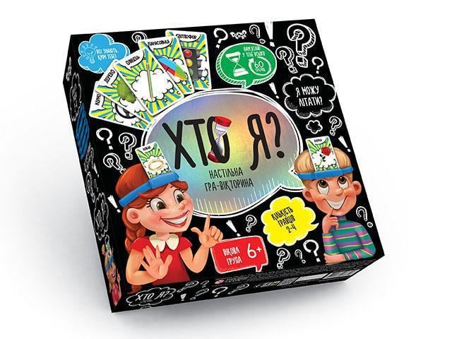 Настільна гра Danko Toys ХТО Я? 7621DT (RLT7467)