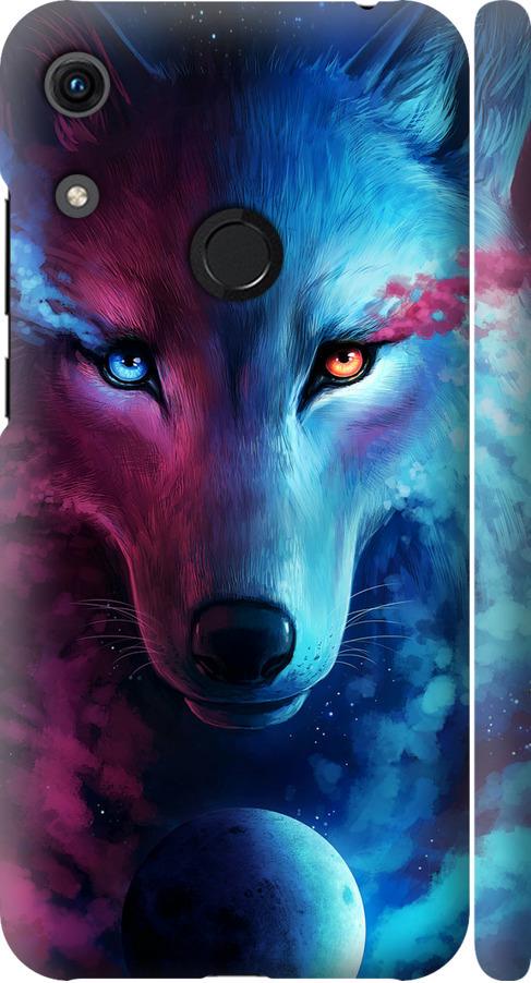 Чехол на Huawei Honor 8A Арт-волк (3999m-1635-42517)
