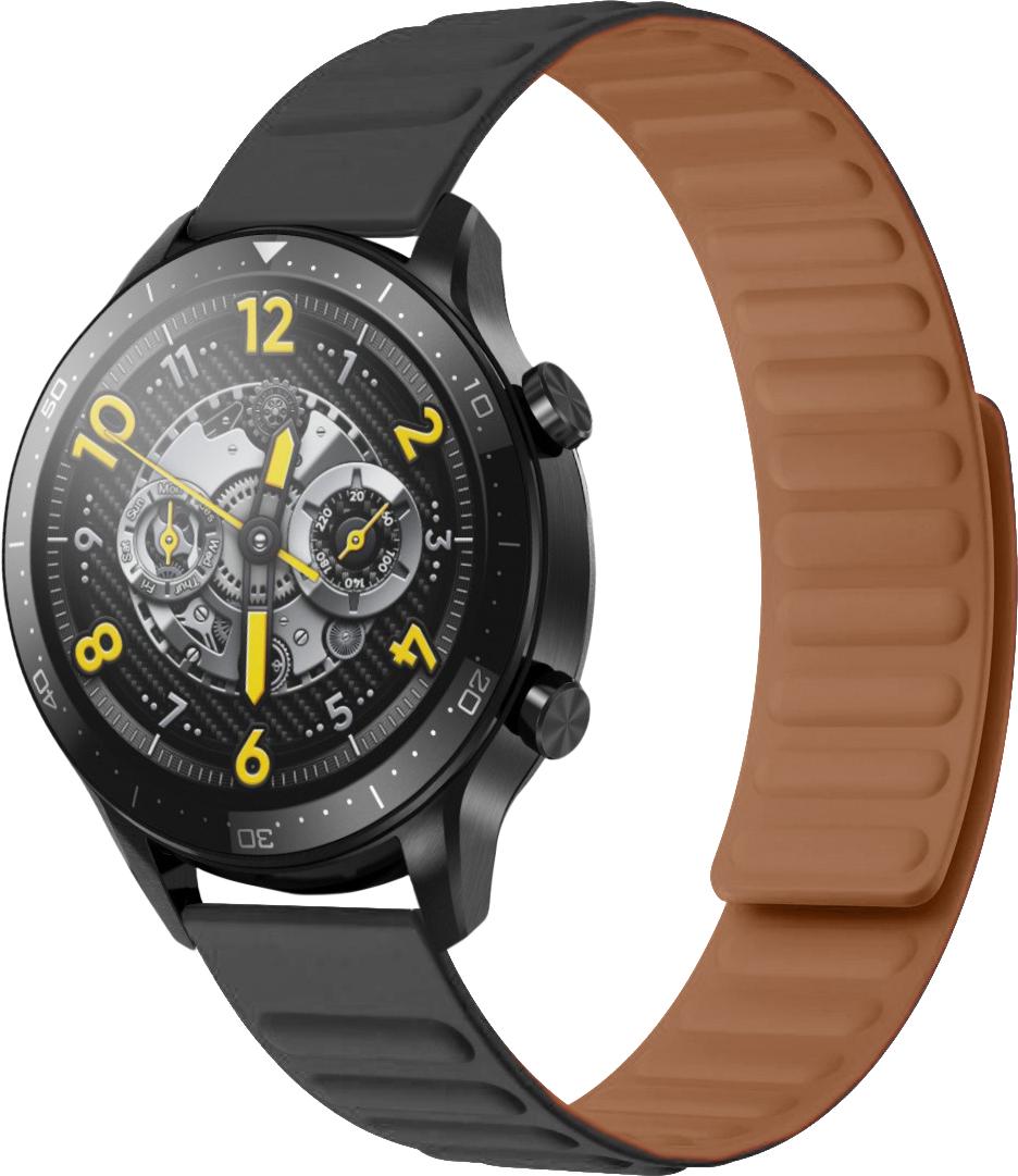 Ремешок Magneter для Realme Watch S Pro Black (26648-2B)