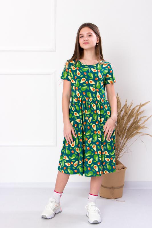 Сукня для дівчинки Носи своє 140 см Зелений (6257-002-v1)