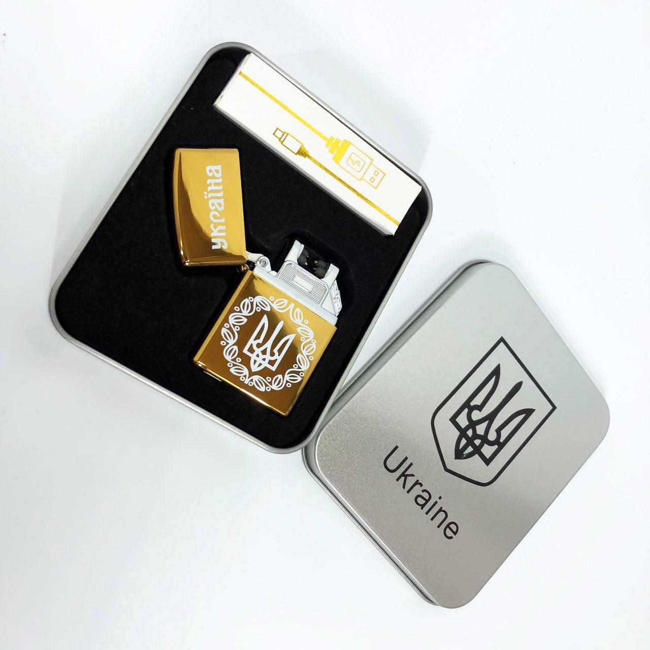 Зажигалка дуговая электроимпульсная USB Золотой (HL-447) - фото 11 Зажигалка дуговая электроимпульсная USB Золотой (HL-447) - фото 11