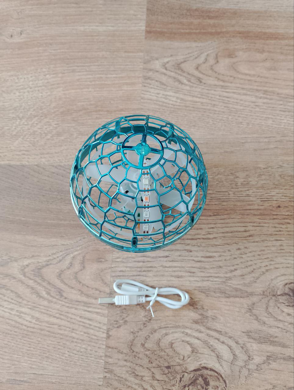 Куля-бумеранг літаюча Flynova дзига з підсвіткою Синій (27638642) - фото 4 Куля-бумеранг літаюча Flynova дзига з підсвіткою Синій (27638642) - фото 4