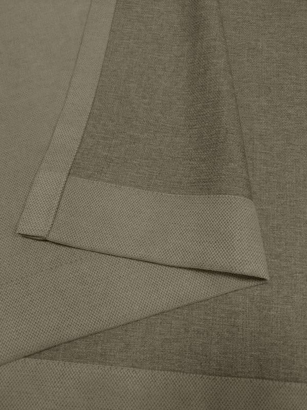 Комплект штор Lux Portiery CALIFORNIA микровелюр двойной 250x280 см 2 шт. Милитари (MD 1294) - фото 2