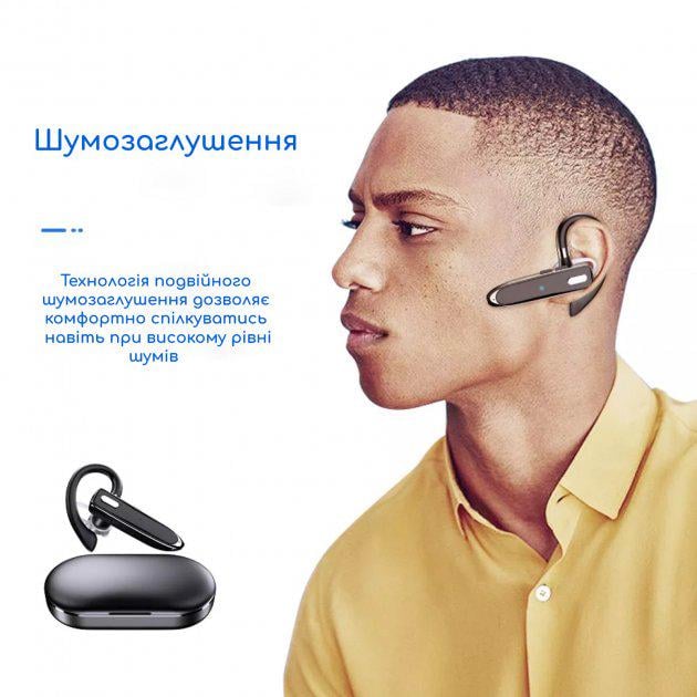 Гарнітура Bluetooth Xicami YYK-530 чорний (11288491) - фото 4