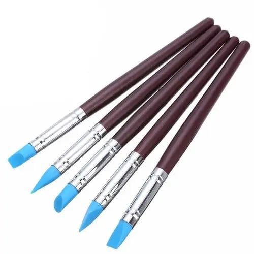 Кисти силиконовые для моделирования 5 шт. (27676108)