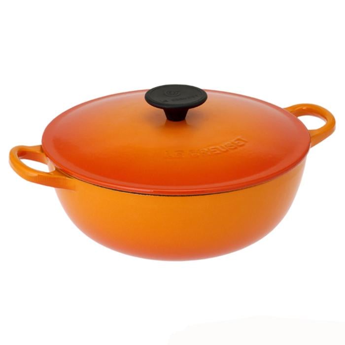 Кастрюля Le Creuset 32 см 7 л Оранжевий