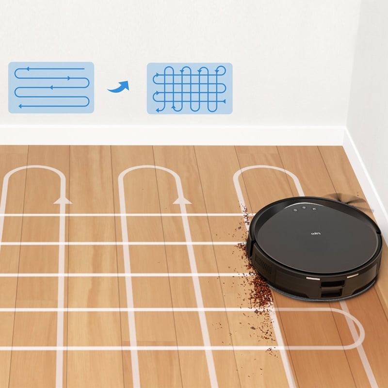 Робот-пылесос TP-Link Tapo RV20 Max 2600 мАч Black (tf1051) - фото 5 Робот-пылесос TP-Link Tapo RV20 Max 2600 мАч Black (tf1051) - фото 5