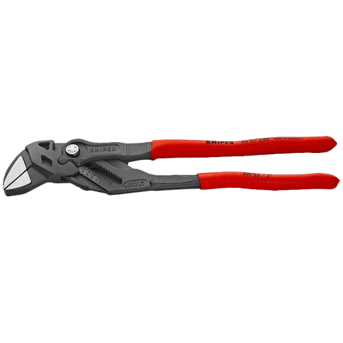 Кліщі переставні-гайковий KNIPEX 86 01 250 мм розкриття губок до 52 мм Червоний (33726679)