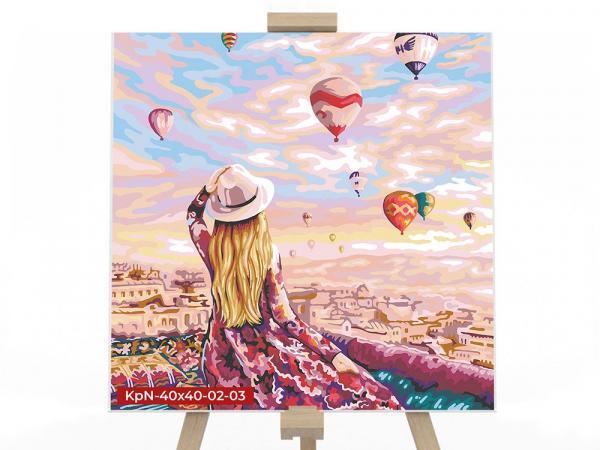 Картина по номерам Danko Toys №3 Каппадокия 40х40 см серия 2 в коробке (KpN-40x40-02-03) Картина по номерам Danko Toys №3 Каппадокия 40х40 см серия 2 в коробке (KpN-40x40-02-03)