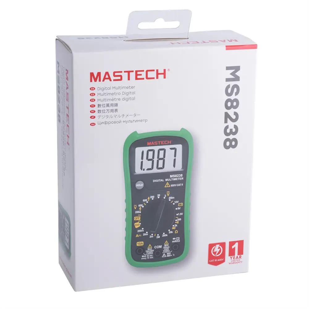 Мультиметр цифровой Mastech MS8238 (3-9-83592) - фото 3