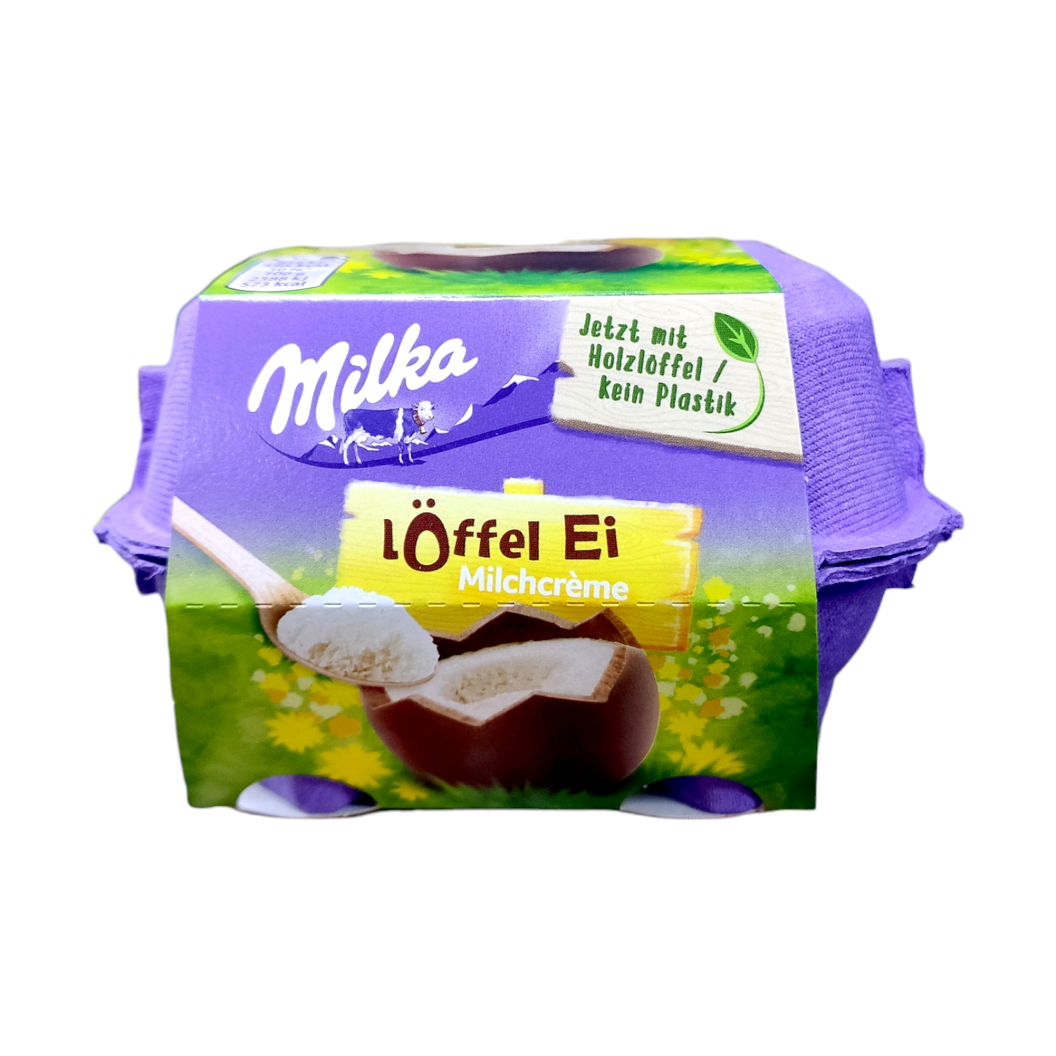 Кульки шоколадні Milka Eggs Milchcreme із молочною начинкою 136 г (00148) - фото 2