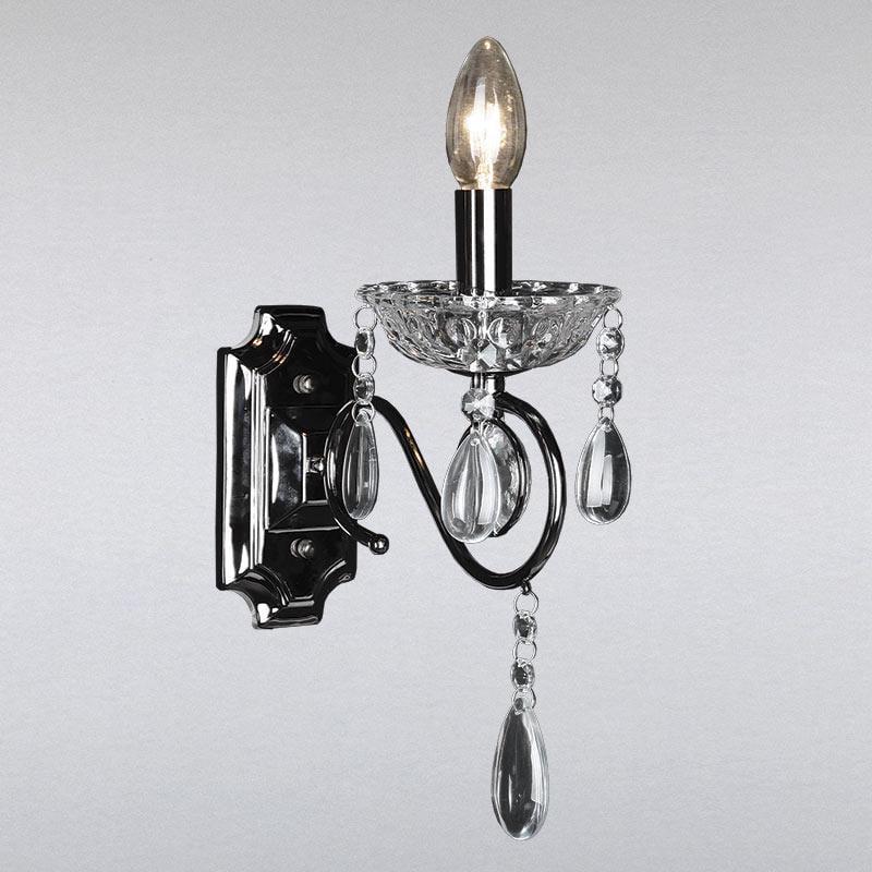 Бра Light House LS-10688-1 Чорний Хром