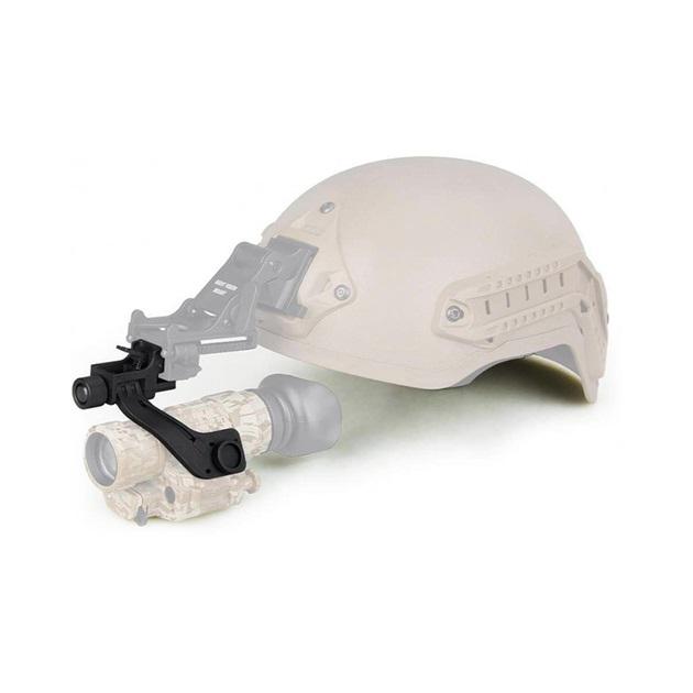 Адаптер J-arm Helmet Mount для монокуляра ночного видения PVS-14 USGI Black (18253290) - фото 6