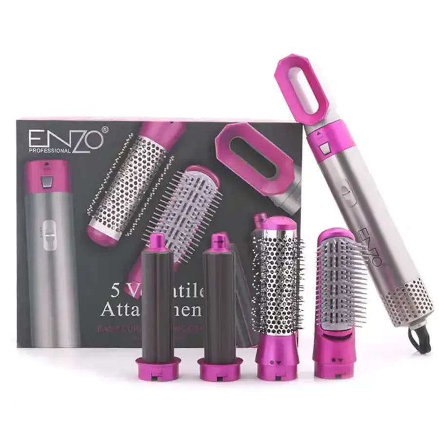 Фен-щетка мультистайлер ENZO 5в1 для волос (EN-6206)