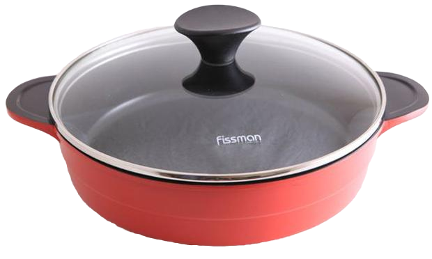 Сотейник з кришкою Fissman Rainbow Ø 24 см (FN-AL-4597)