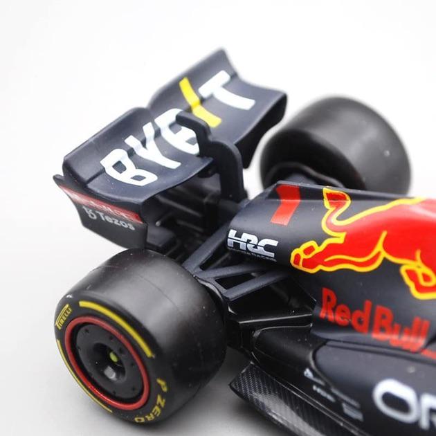 Коллекционная модель Bburago F1 Red Bull Racing RB19 из металла (масштаб 1:43) в прозрачном боксе - фото 4