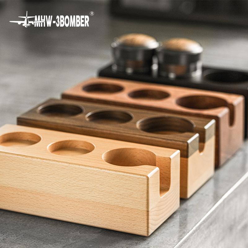 Универсальная станция для темперовки кофе деревянная MHW-3BOMBER 51-54 мм Бук (CH5414) - фото 2 Универсальная станция для темперовки кофе деревянная MHW-3BOMBER 51-54 мм Бук (CH5414) - фото 2