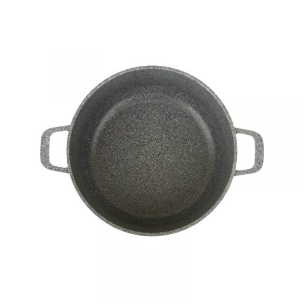 Кастрюля со стеклянной крышкой Биол Гранит 4 л 24 см - фото 3 Кастрюля со стеклянной крышкой Биол Гранит 4 л 24 см - фото 3