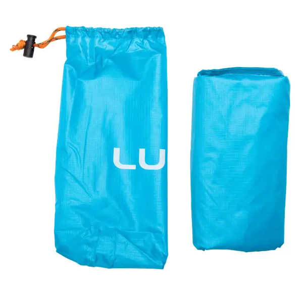 Дощовик-пончо захисний з капюшоном One size Блакитний (LU-029BL) - фото 12