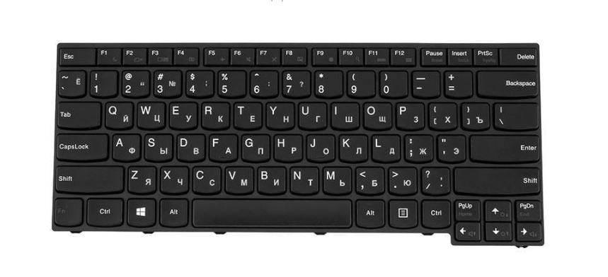 Клавіатура для ноутбука Lenovo IdeaPad E40-70 (182377)