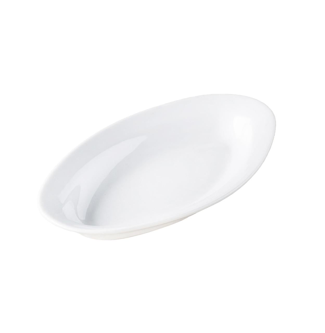 Блюдо фарфоровое овальное для солений Lubiana Kaszub 170 мм (1202)