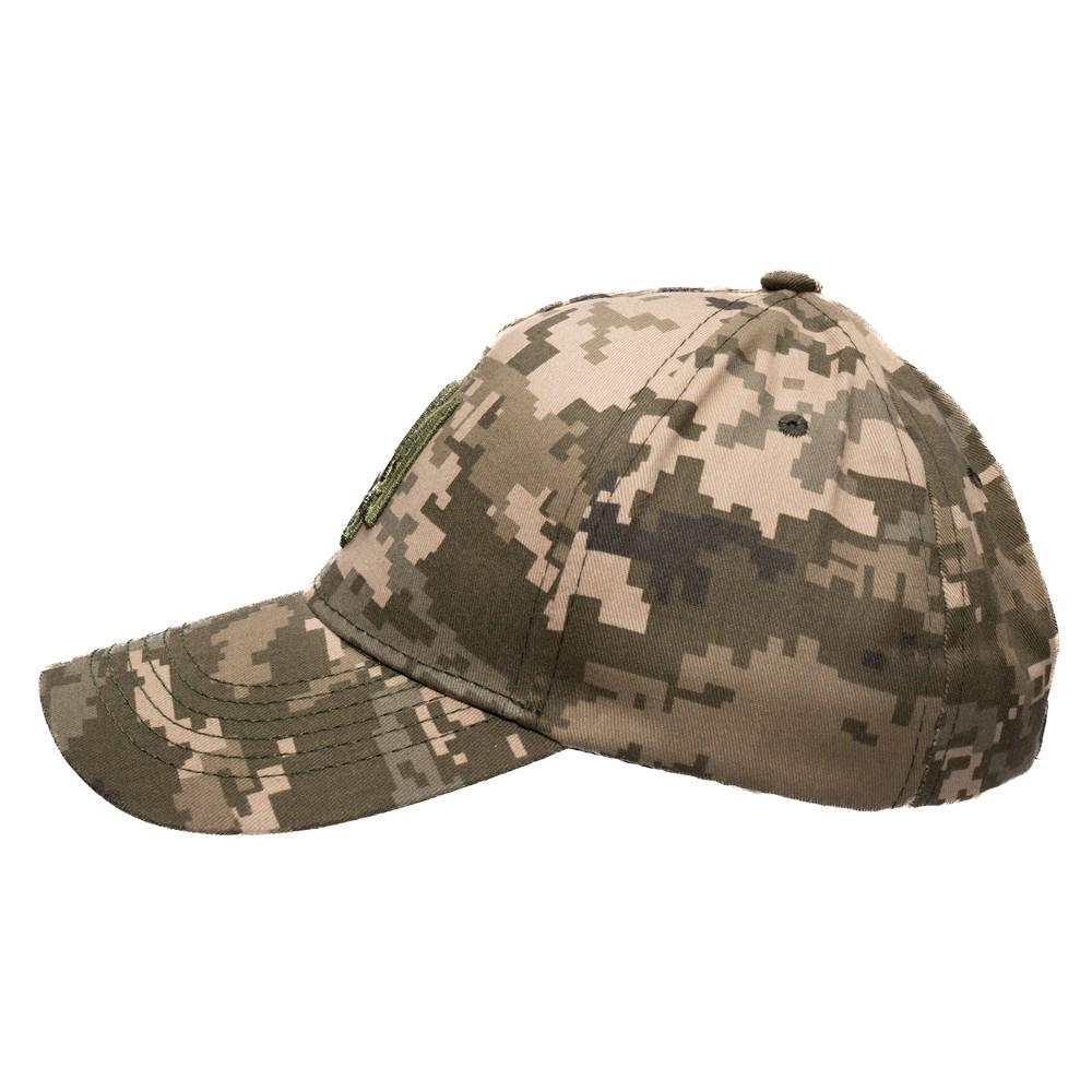 Кепка с гербом Lirus LK20 украинская хлопковая атрибутика на регуляторе р.L 57-58 Пиксель (151289) - фото 4 Кепка с гербом Lirus LK20 украинская хлопковая атрибутика на регуляторе р.L 57-58 Пиксель (151289) - фото 4