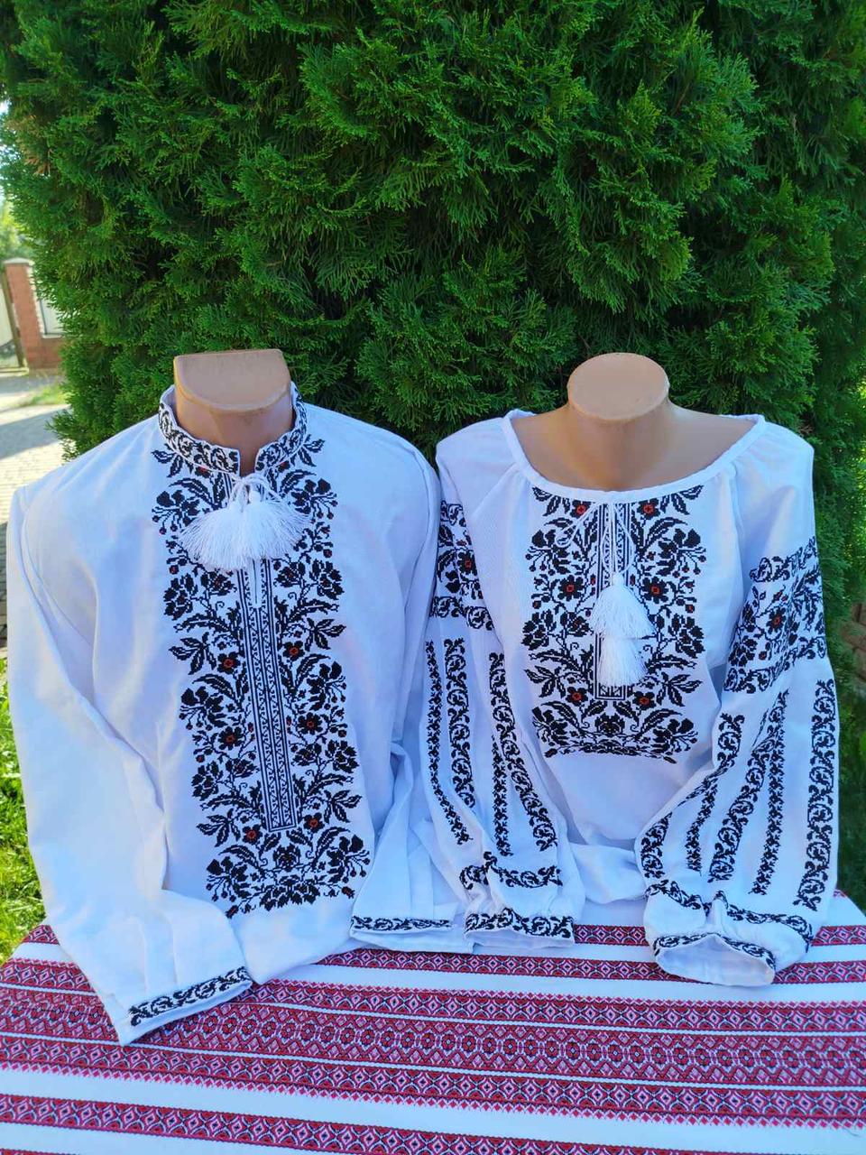 Пара вишиванок для сім'ї Соколиний узір р. 44 (2658941595)