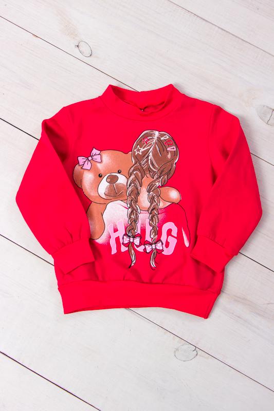 Джемпер для дівчинки Носи своє 110 см Червоний (6069-023-33-5-v50)