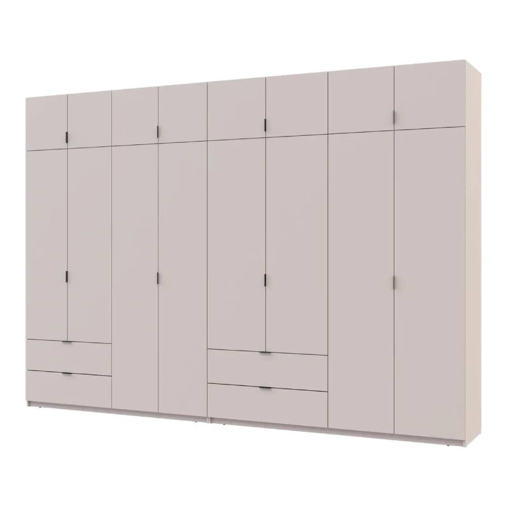 Шкаф для одежды Doros Лукас DRS-011721 4+4 ДСП 340х50х240 см Кашемир (42005140)