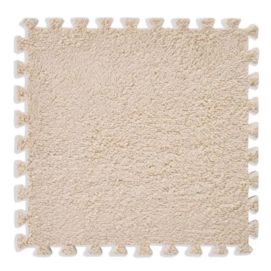 Килимок-пазл з ворсом RIAS PZ-101 1 ігровий 30x30 см Beige (3_06754)