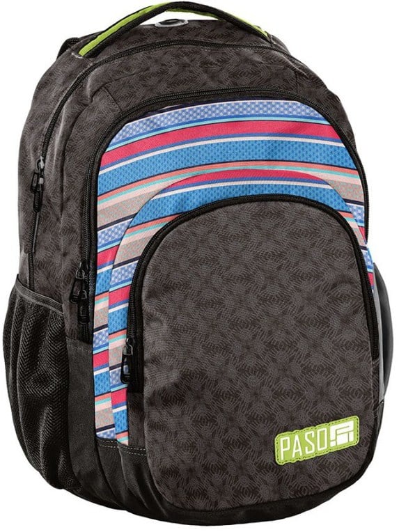 Рюкзак городской PASO молодежный 30 л Разноцветный (18-2706MK)