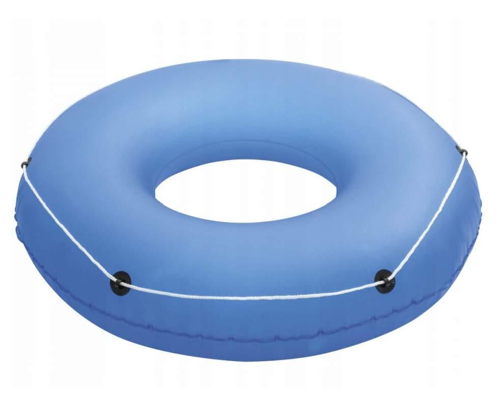 Круг надувной с веревкой Bestway Порыв летнего ветра 119 см 12+ Синий (36120) - фото 2 Круг надувной с веревкой Bestway Порыв летнего ветра 119 см 12+ Синий (36120) - фото 2